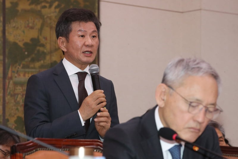 <b>문체부</b>, <b>정몽규</b> <b>축구</b>협회장 '자격정지 이상' 중징계 요구