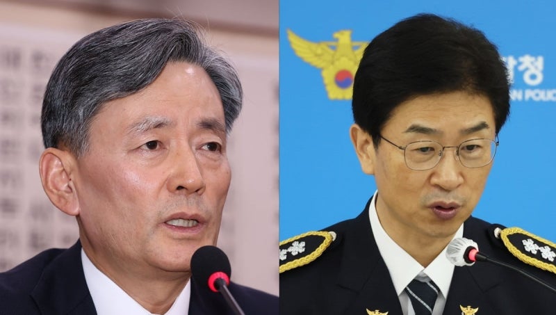 경찰, '사상초유' 수뇌부 <b>긴급체포</b>…<b>조지호</b>·<b>김봉식</b> 유치장行