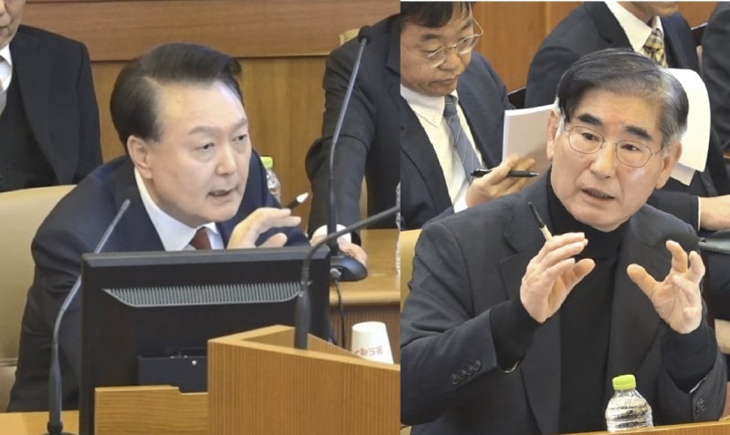 직접 신문 나선 尹 "기억하냐"…<b>김용현</b> "말씀 하시니까" [종합]