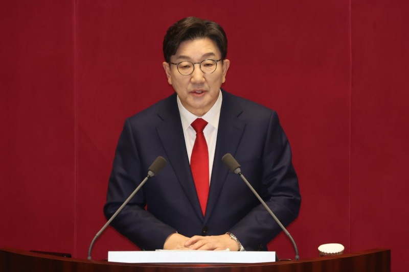<b>권성동</b> "민주당 폭거에 비상계엄…이런 야당은 없었다" [종합]