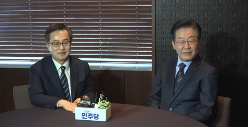 <b>김동연</b>, <b>이재명</b> 면전서 "지금 민주당, 정권교체 가능한가"