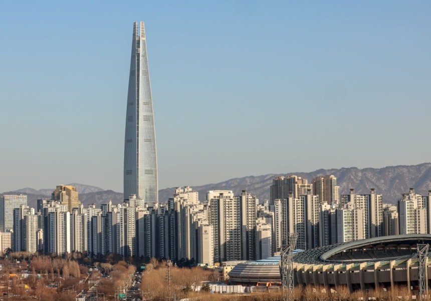 잠실 엘스, 리센츠, 트리지움, 레이크팰리스 아파트. 사진=한경DB
