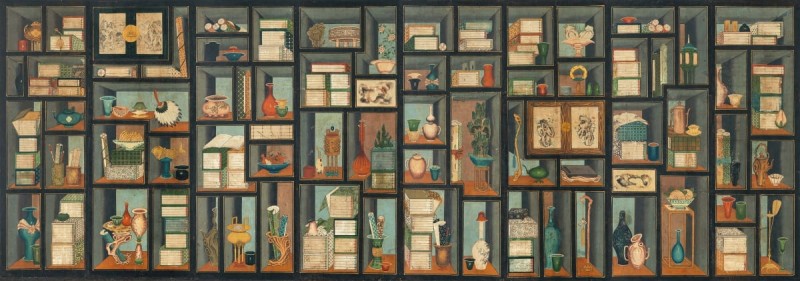 조선 후기 책꽂이 그림, '책거리' 경매에 나온다