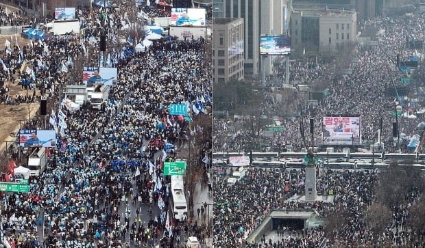 尹 선고 앞두고 <b>탄핵</b> 찬반 집회 총력…헌재엔 팩스 폭탄