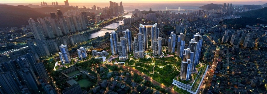 Perspective of Yeonsan 5 District in Busan./Courtesy of Hyundai Engineering & Construction