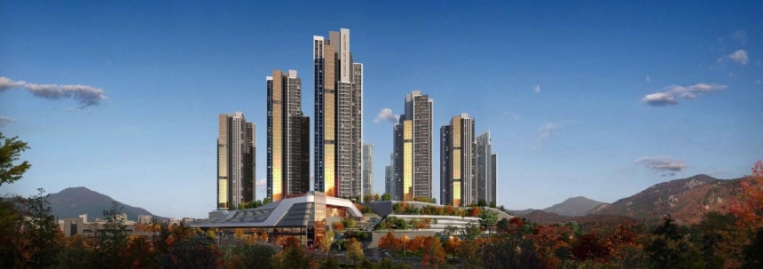 Perspective of Yeonsan 5 District in Busan./Courtesy of Hyundai Engineering & Construction