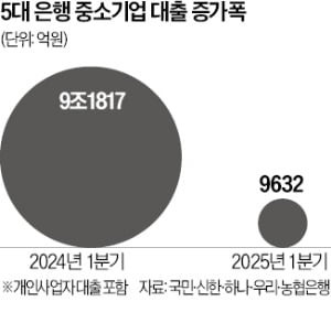 자기자본비율 관리하느라…쪼그라든 중소기업 대출