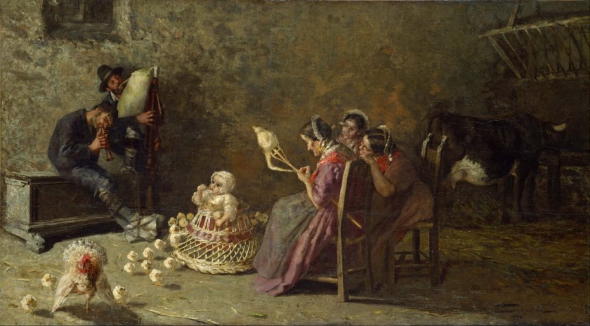 브리안자의 백파이프 연주자(1883-1885). /도쿄 국립서양미술관