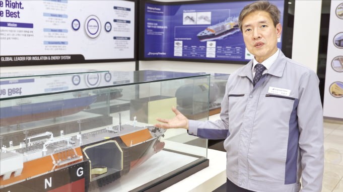 동성화인텍 "세계 LNG선 보랭재 40% 석권"