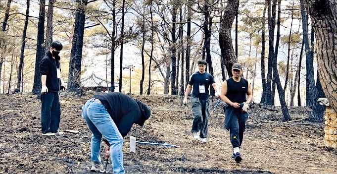 경북 여행하며 봉사…산불피해 돕는 '온정'