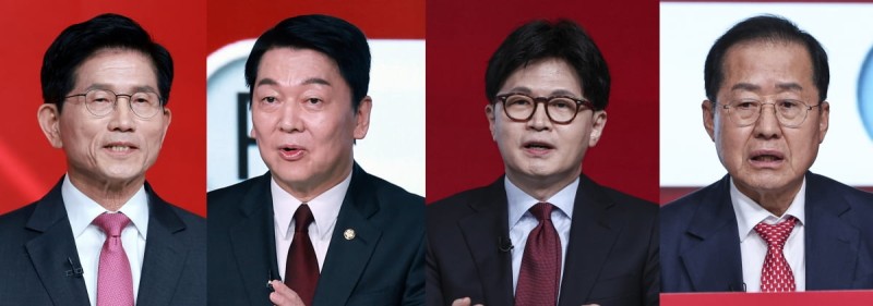김문수·안철수·한동훈·홍준표, <b>4강</b> 안착…나경원 '고배' [종합]
