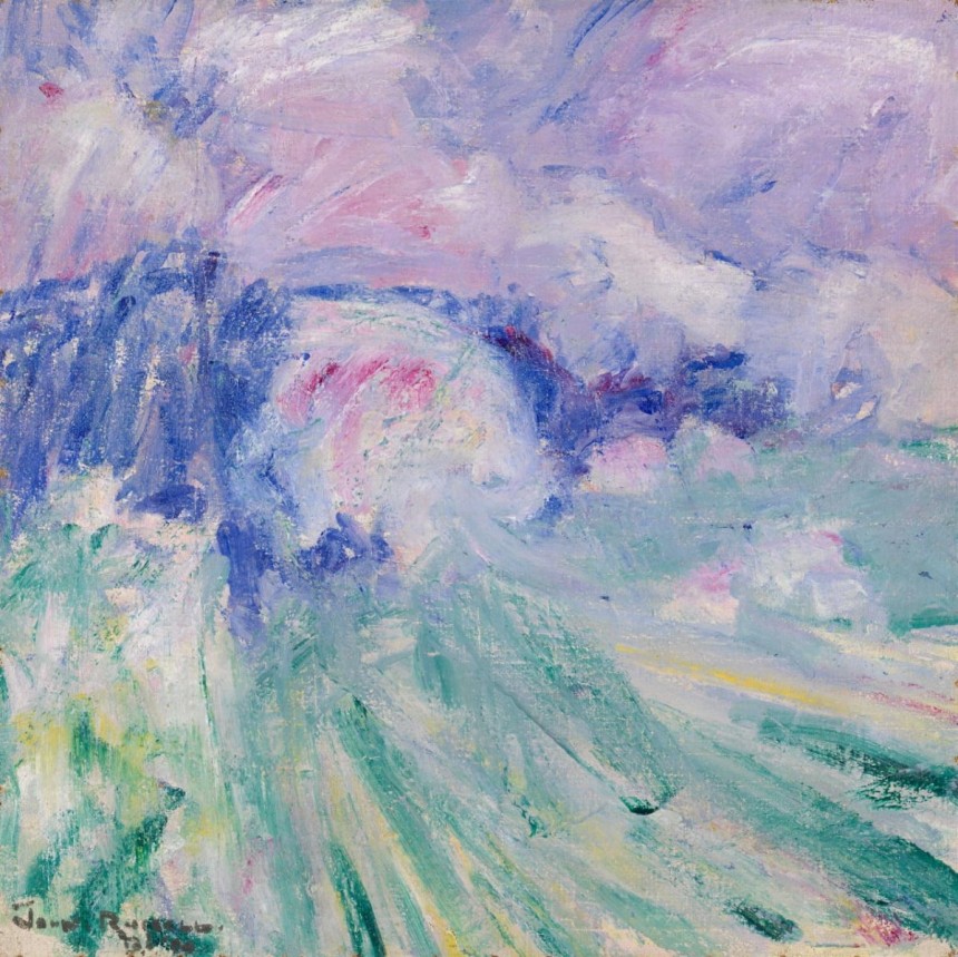거친 바다(1900)./빅토리아국립미술관