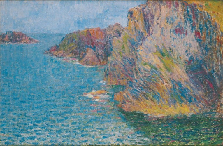 평온한 바다(1901).모네의 화풍과도 비슷한 그림이다.