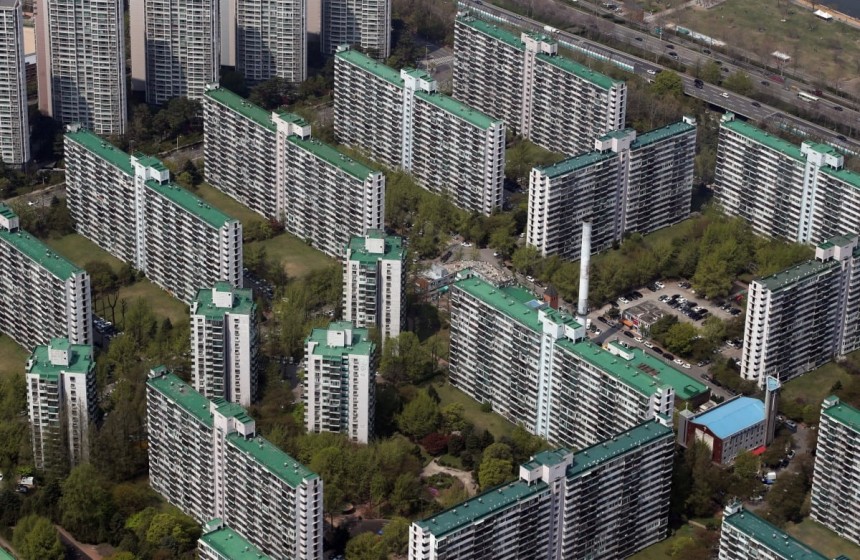 서울 송파구 잠실동 '주공아파트 5단지' 전경.사진=연합뉴스