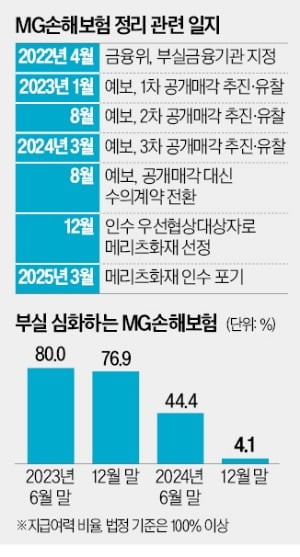 MG손보 정리 위해 '가교보험사' 세운다