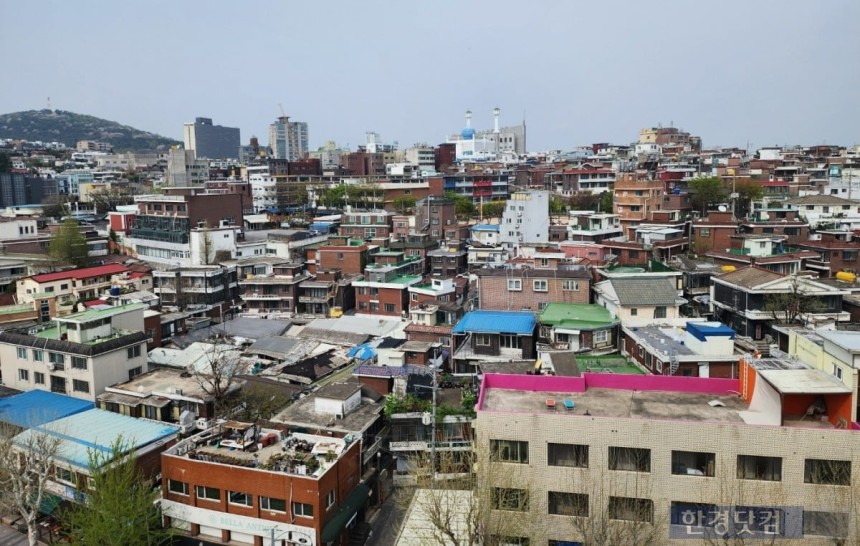 서울 용산구 한남2구역 전경.사진=오세성 한경닷컴 기자