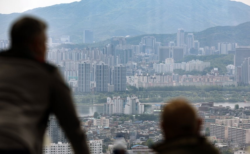 서울 시내 아파트 단지 모습.사진=뉴스1
