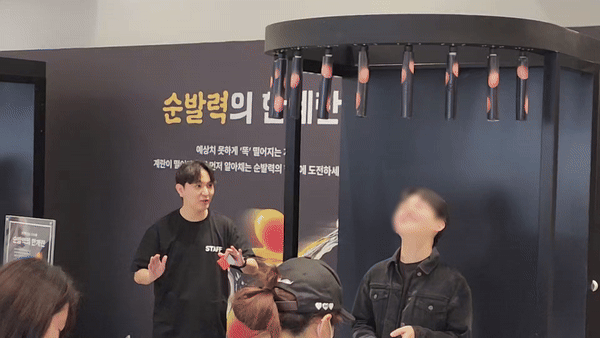 9일 서울 성동구 성수동 배달의민족 팝업스토어.영상=신용현 기자