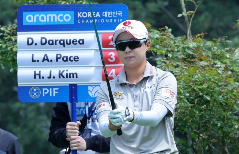 <b>김효주</b>, LET 아람코 챔피언십 2년 연속 <b>우승</b>