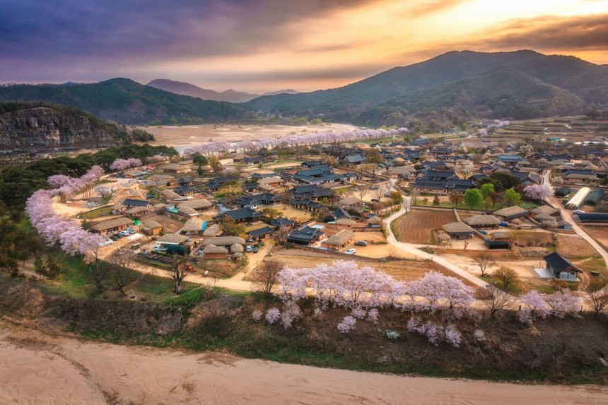 경북 안동 하회마을.사진=한국관광공사