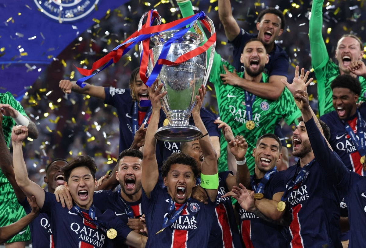 <b>이강인</b>, 박지성 이후 17년 만에…韓 선수 UCL 우승컵