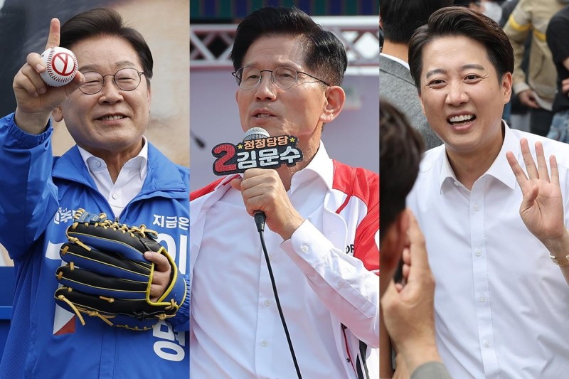 <b>김문수</b> "<b>골든크로스</b>"·이준석 "金 졌다"…'내부 여론조사' 어떻길래 [정...