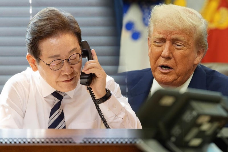 李 대통령-트럼프 통화 조율 중…<b>대통령실</b> "오늘은 어려울 것"