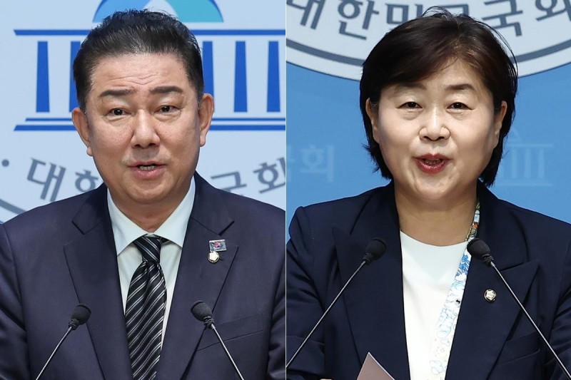 거대 여당 <b>원내</b>사령탑…<b>김병기</b>·<b>서영교</b> '양자 대결'로