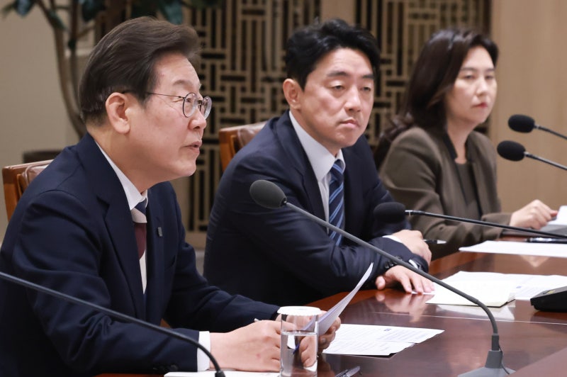 AI미래기획수석 신설…시민사회수석, 경청통합수석으로 확대 재편