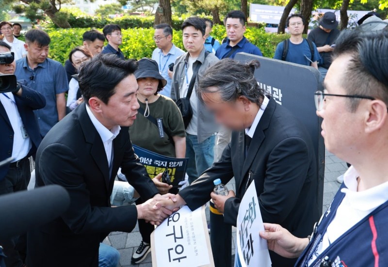 대통령실, <b>태안화력</b> 사망사고 진상조사 약속…요구안 수령