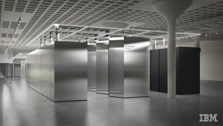 세계 최초의 오류내성 양자컴퓨터 IBM 퀀텀 스탈링 렌더링 이미지./ IBM 제공