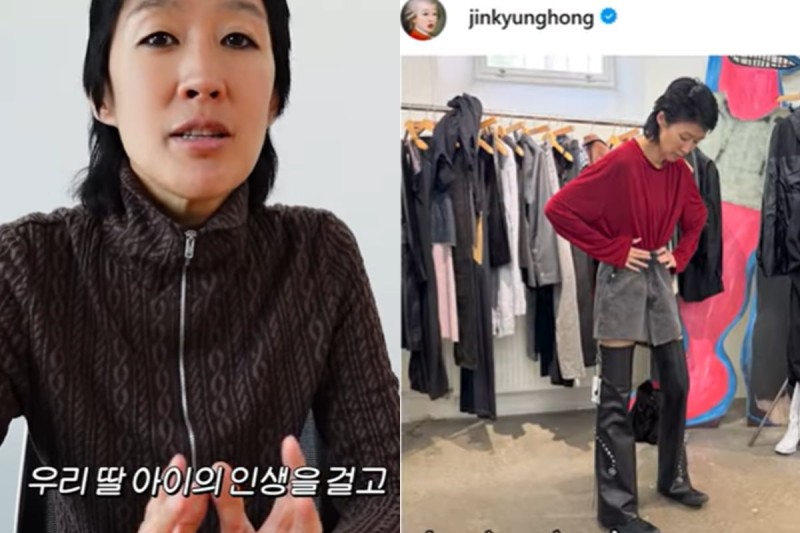 <b>홍진경</b>, <b>정치색</b> 논란에 "딸 걸고 맹세…거짓이라면 3대 망할 것"