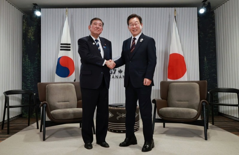 [속보] 李<b>대통령</b>, 이시바 총리와 첫 한일<b>정상회담</b>