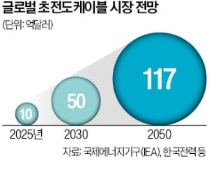 한전 '꿈의 기술' 초전도 송전 사업 나선다