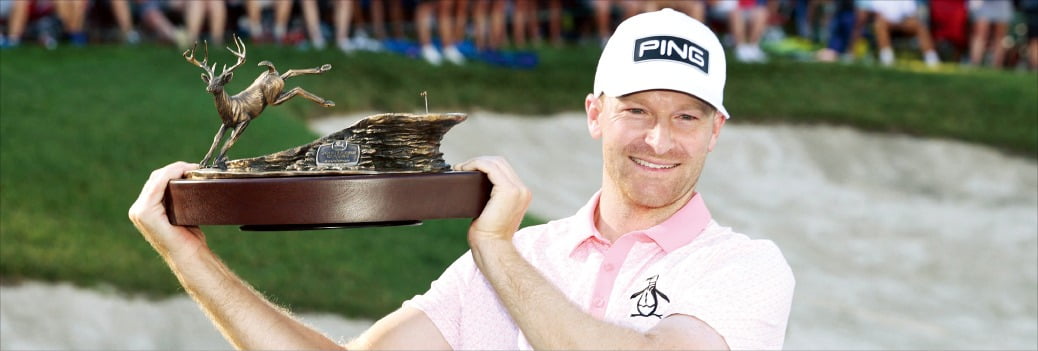 '비거리 꼴찌' 캠벨, PGA 장타 괴물 다 꺾었다