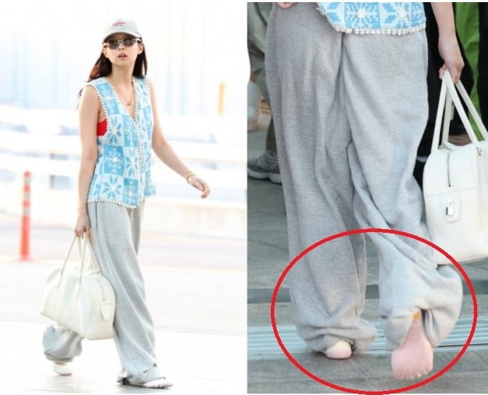 '무좀 양말인 줄'…<b>제니</b>가 신은 14만원 <b>신발</b> '품절 대란'