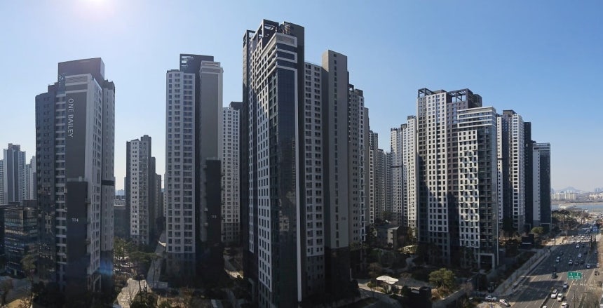 래미안 원베일리 단지 전경. 김범준 기자