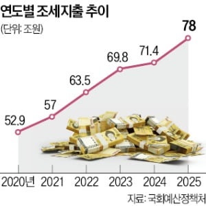 5년간 세수 36조원 증가…지출 조정은 기대 이하