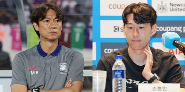 "토트넘 떠난다" <b>손흥민</b> '깜짝 선언'…홍명보도 입 열었다