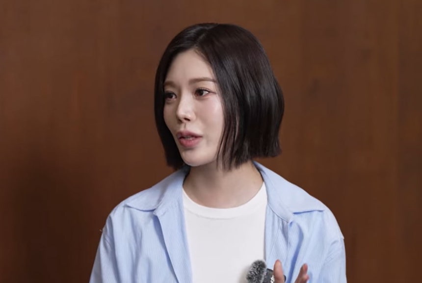 가수 리지. 사진=유튜브 채널 '쩡더우먼 정아' 영상 갈무리