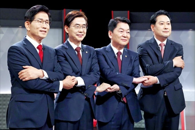 '찬탄' 안철수·조경태 단일화…국힘 전대 막판 변수로 떠올라