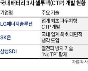 SK온도 셀투팩 배터리 만든다…"내년 개발 완료"