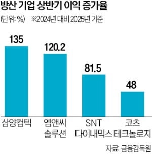 '폴란드 특수' 방산 소부장 SNT·삼양컴텍 등 날았다
