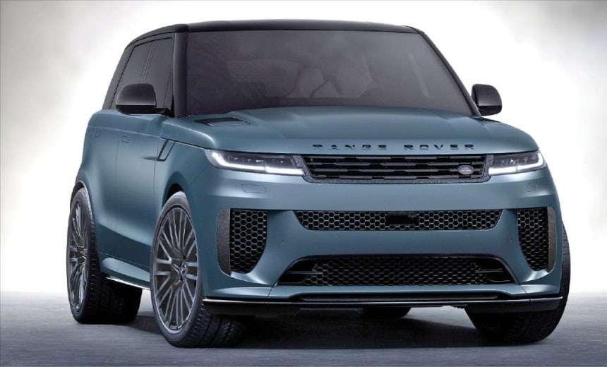 올 뉴 레인지로버 스포츠 SV 에디션 투 블루 네뷸라 매트. /JLR코리아 제공