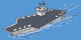 [천자칼럼] 불침항모(不沈航母)