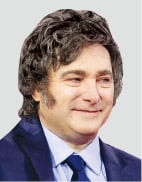 밀레이 지방 선거 참패에…아르헨 국채·페소값 폭락
