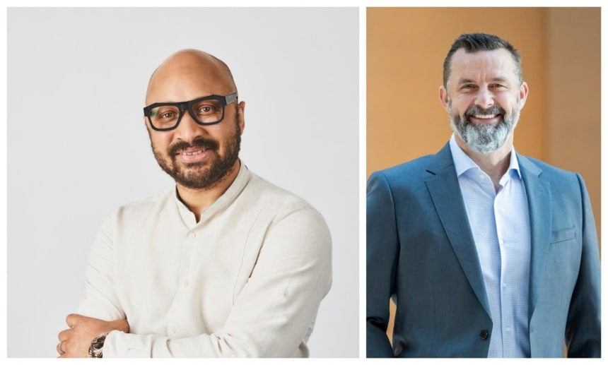 아데이니 아비오둔 미스틴랩스 공동 창립자(왼쪽)와 크리스찬 톰슨 수이 재단 이사(오른쪽)/사진=수이 재단