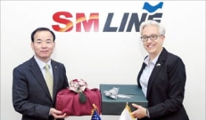 SM상선, 美 오리건주와 해운 협력