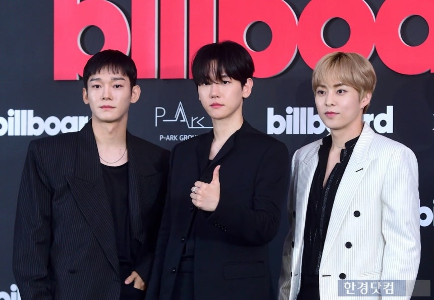 그룹 엑소 첸백시/사진=변성현 한경닷컴 기자 byun84@hankyung.com