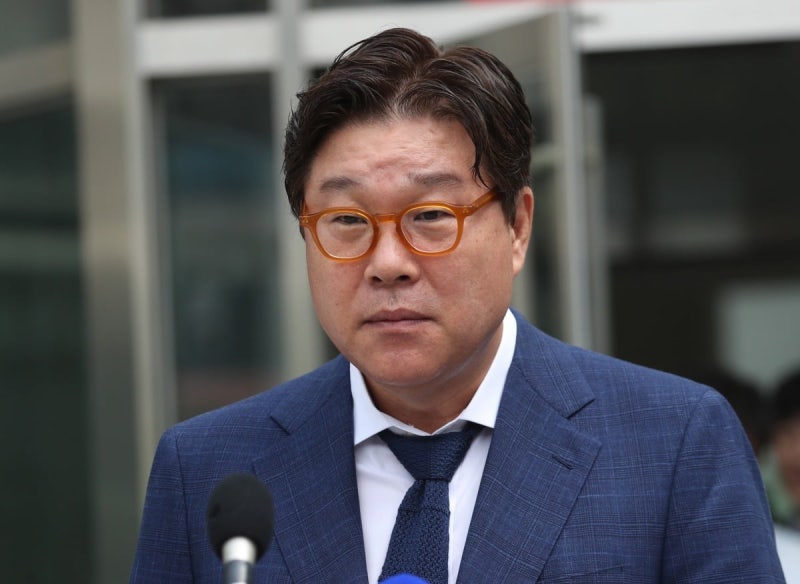 서울고검, '연어·술 파티' <b>김성태</b> 전 쌍방울 회장 배임 혐의 입건